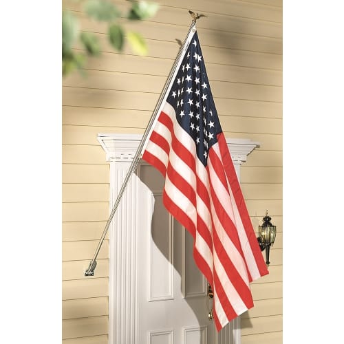 Annin® Nyl-Glo® Colorfast U.S Flags, Outdoor, 4x6, Red, White and Blue